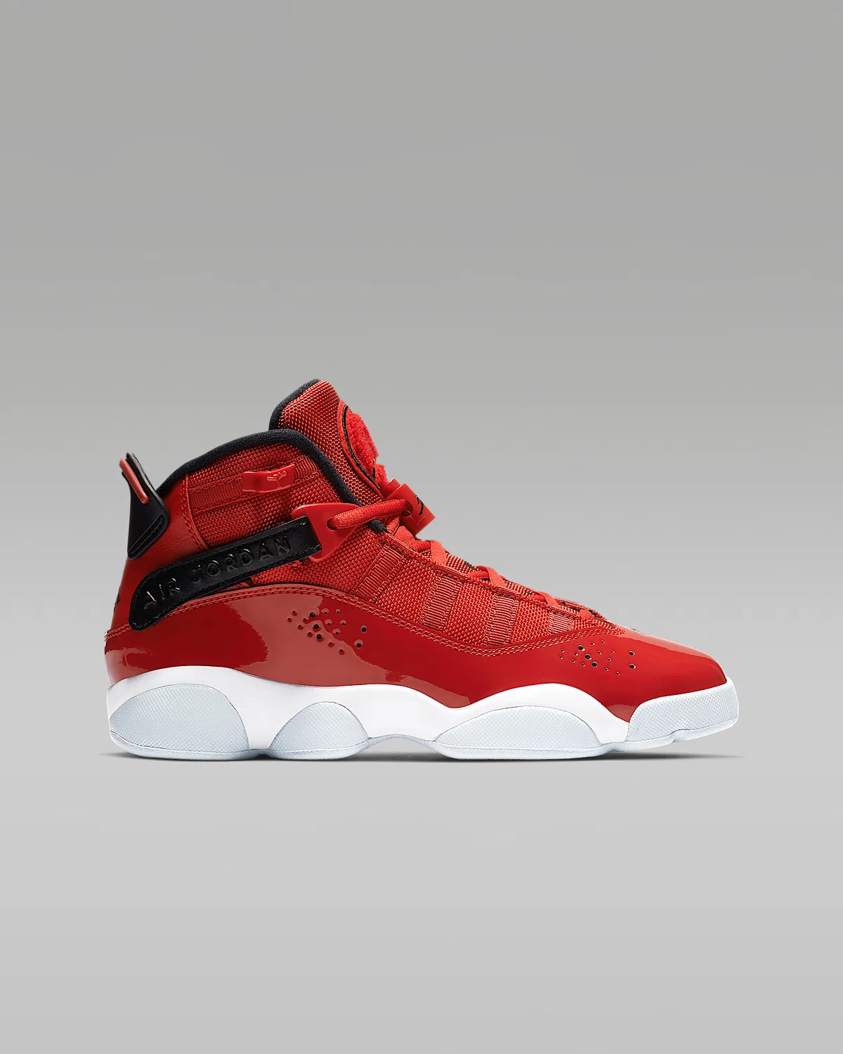 Детские кроссовки Jordan 6 Rings, Gym Red/White/Black — фото 3