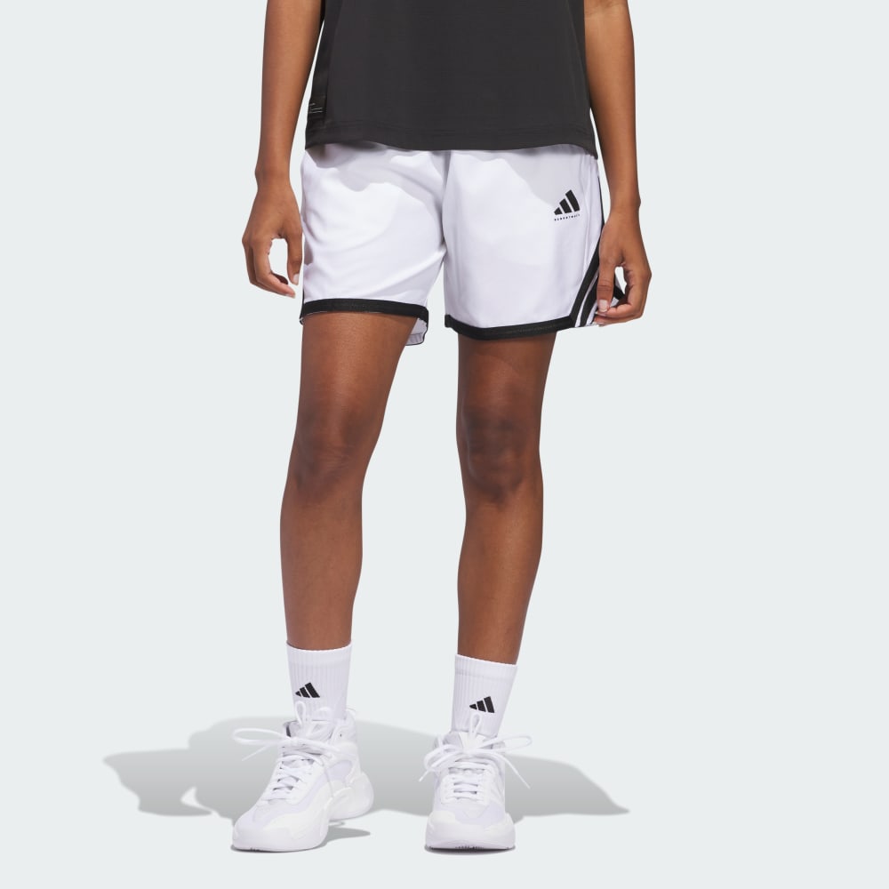 

Спортивные шорты Adidas Crazy Lite Shorts, белый/черный