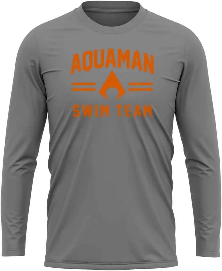 

Popfunk Aquaman Swim Team мужская спортивная футболка с длинным рукавом