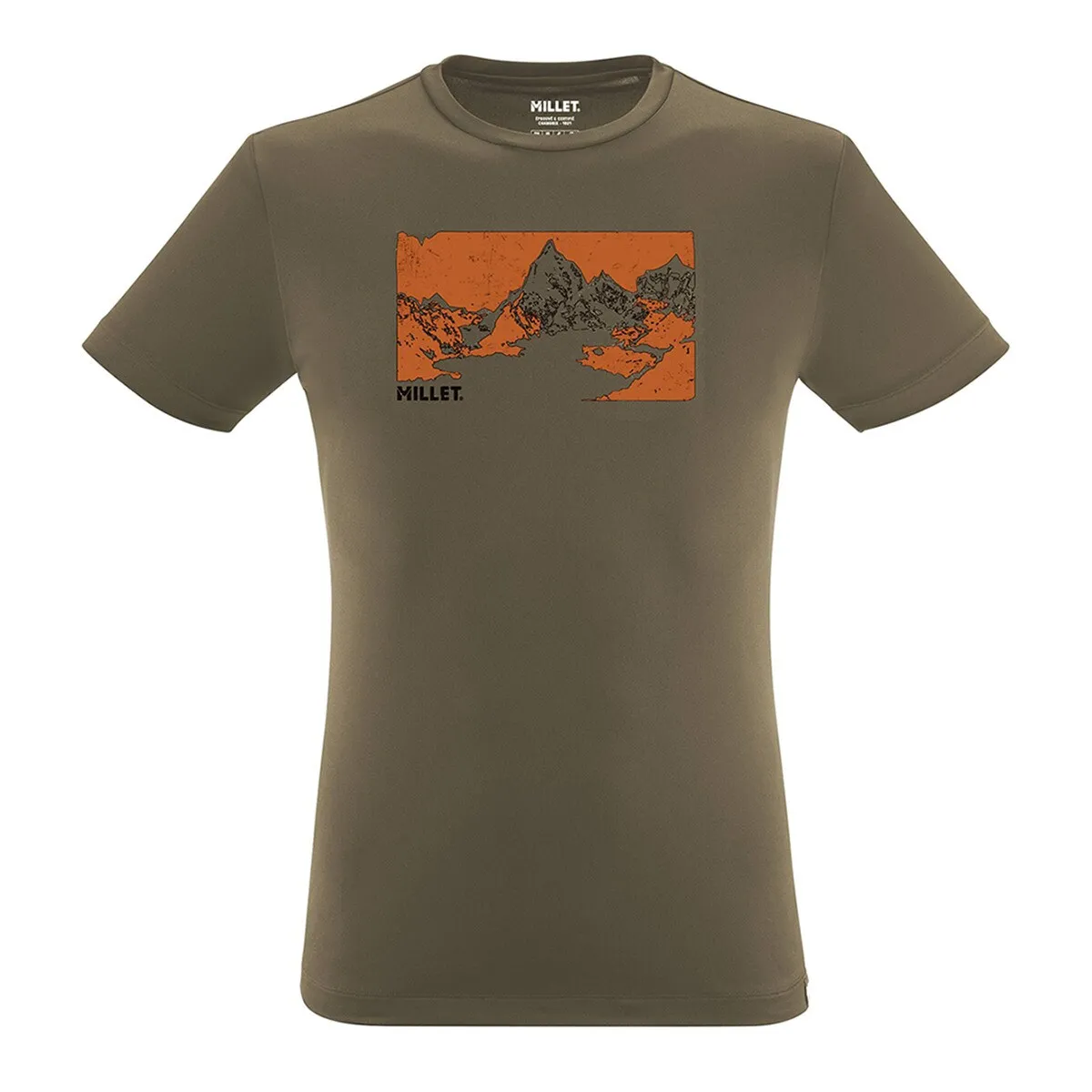 

Мужская футболка WANAKA FAST TS SS M Millet, бежевый