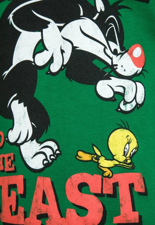 Футболка с принтом «птичка и чудовище» из мультфильмов looney tunes Logoshirt, Green — фото 3