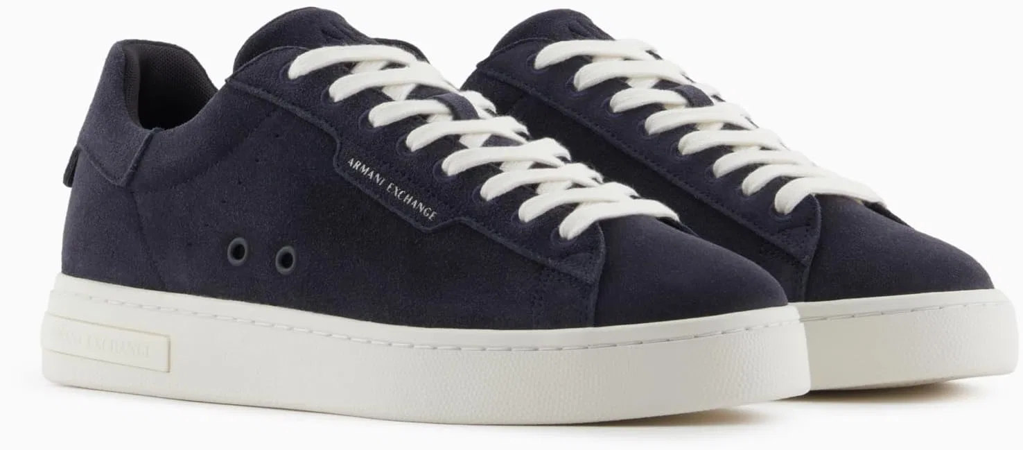 Armani Exchange Мужские кроссовки London, Deep Navy — фото 3
