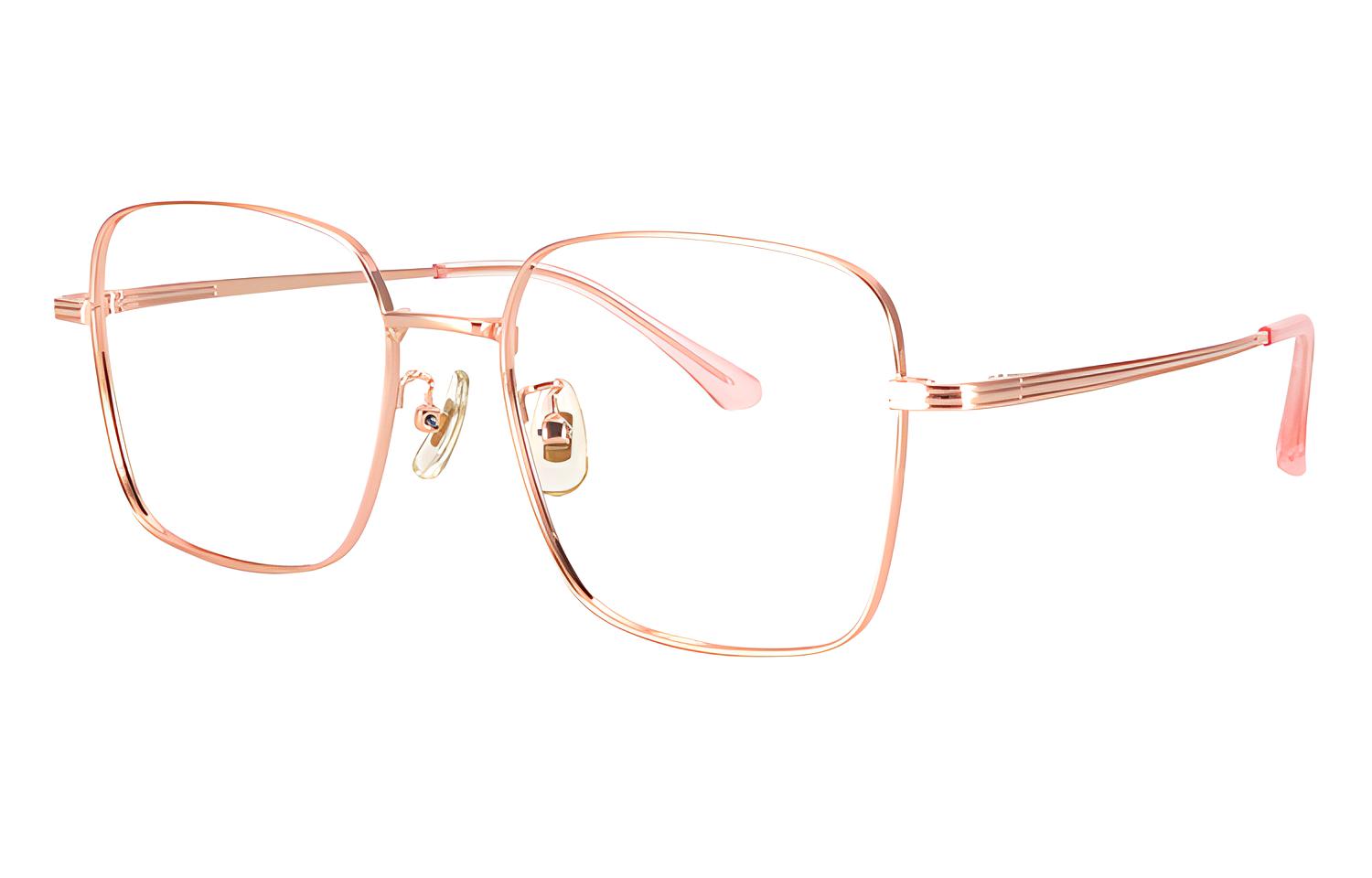 

MUZU Унисекс очки для зрения, Rose Gold-C12 (Free 0 degree anti-blue light lenses)