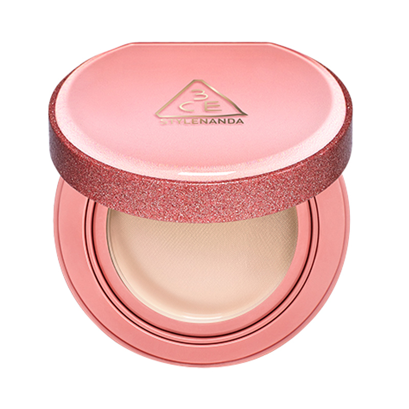 

3CE Limited Packaging Quicksand Mist Pink Air Cushion Hydrating And Oil Control 11g