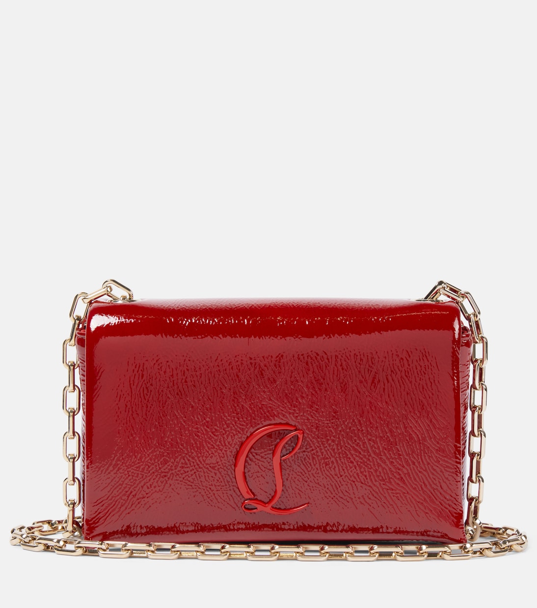 

Клатч Loubi54 из лаковой кожи Christian Louboutin, Loubi
