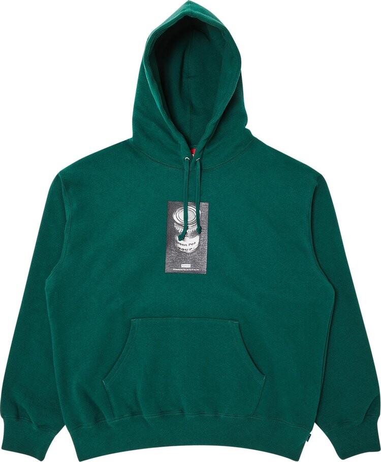 

Толстовка Supreme Soup Can Hooded 'Dark Green', зеленый
