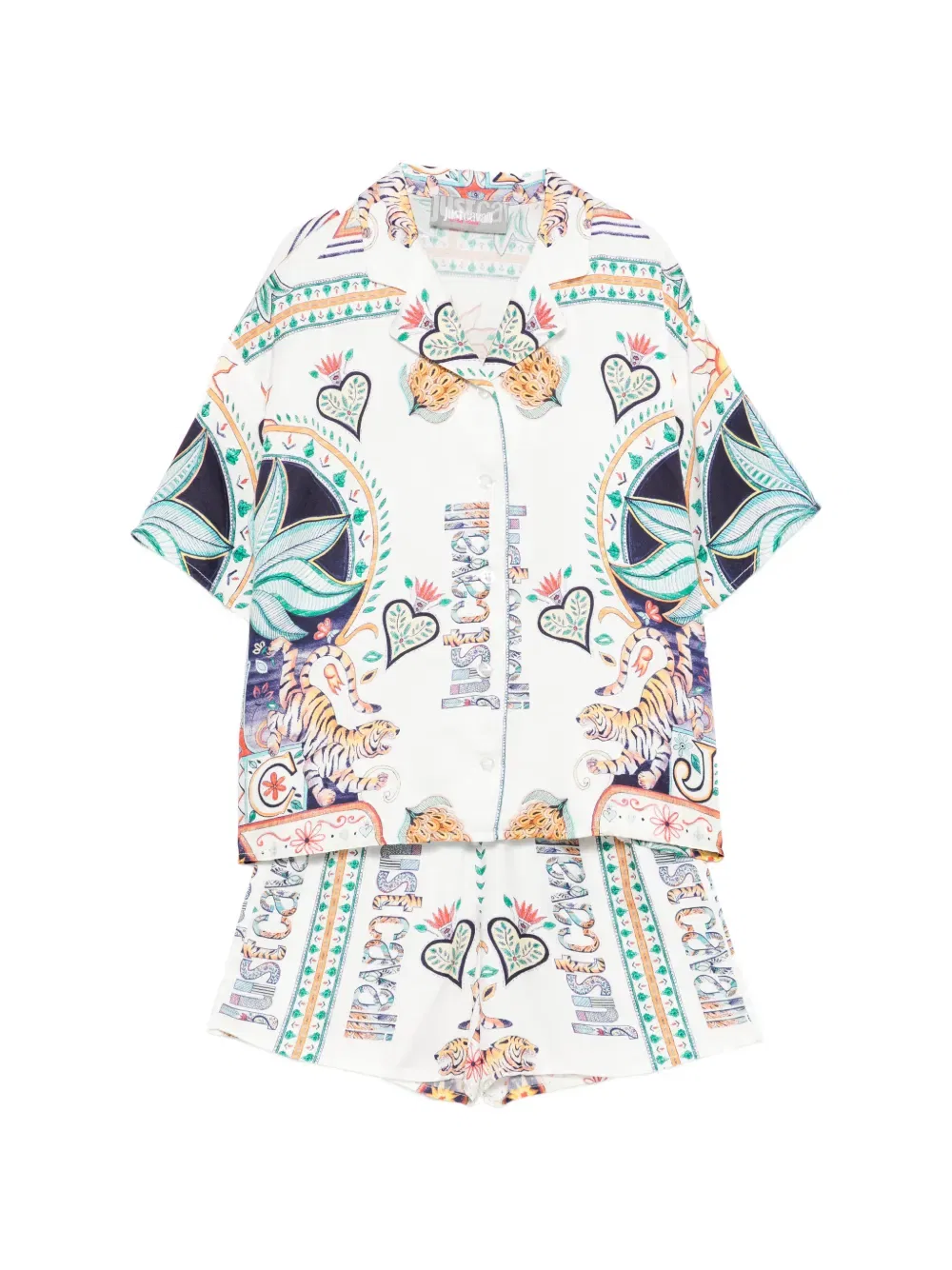 Комплект шорт с рисунком (два комплекта) Just Cavalli, белый