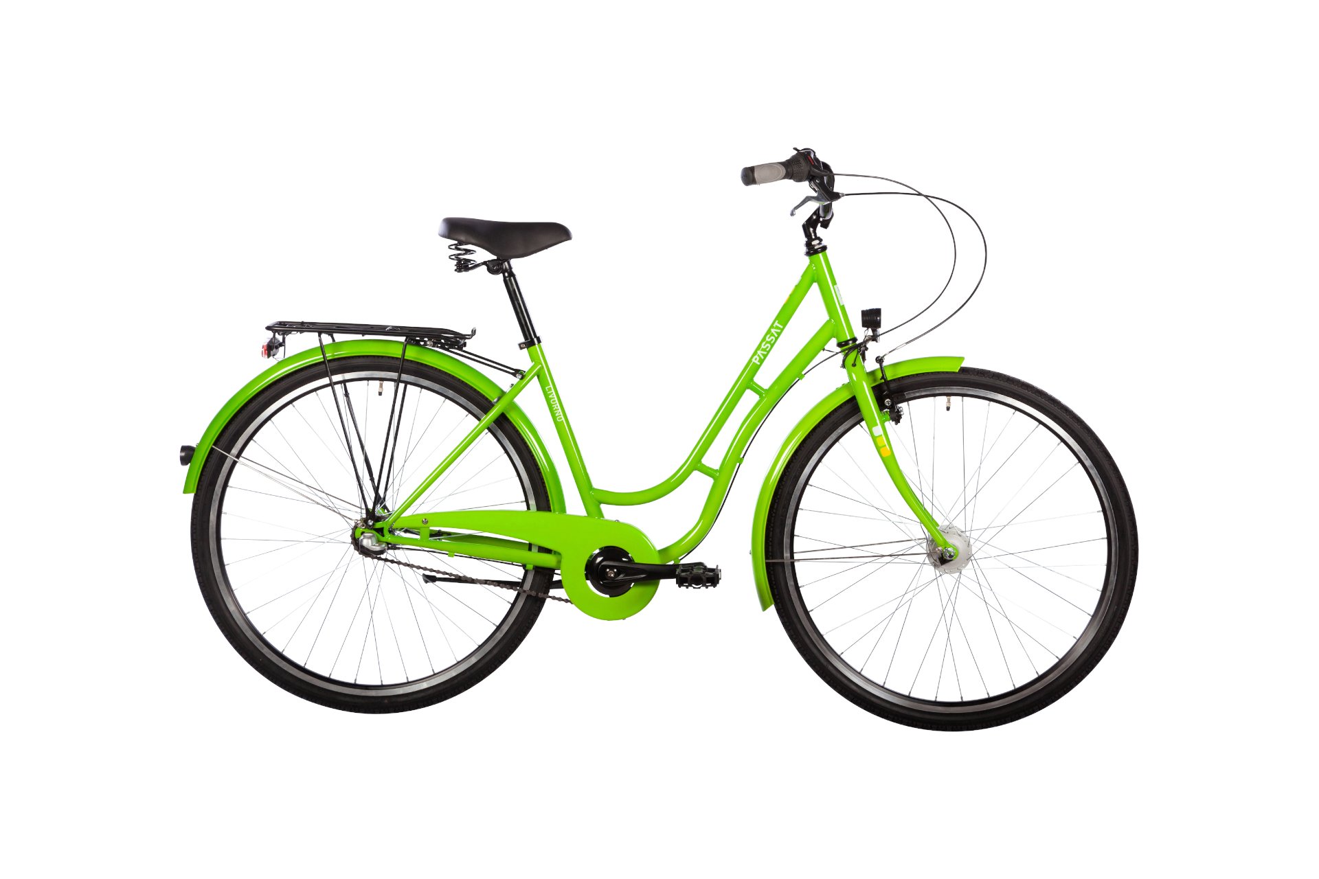 

Городской велосипед Passat Livorno - 28 дюймов - Doppelrohr - Aktion, цвет Grün|applegreen white yellow
