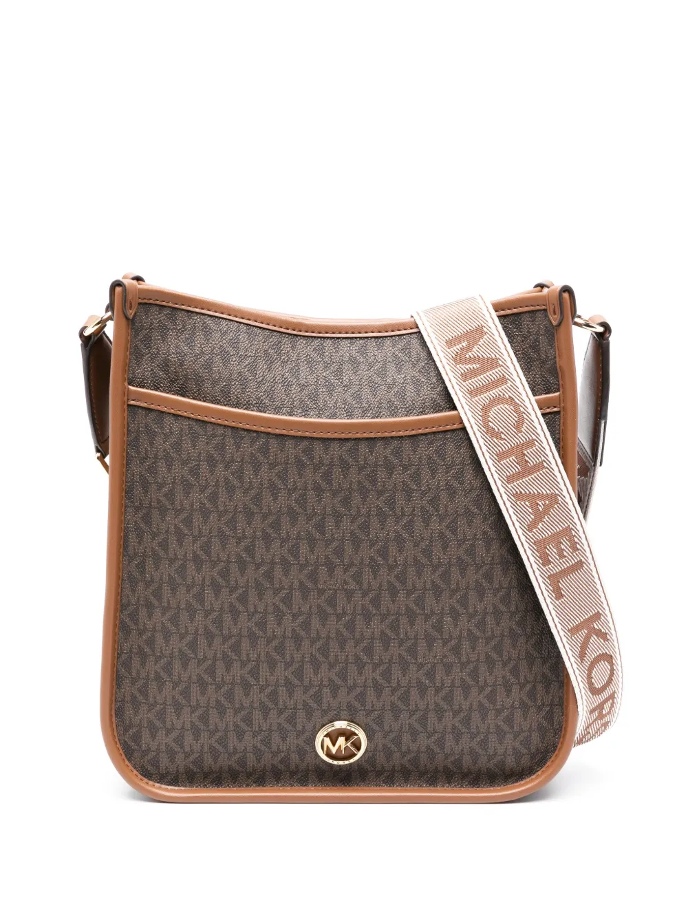 

Сумка через плечо с логотипом Michael Michael Kors, коричневый