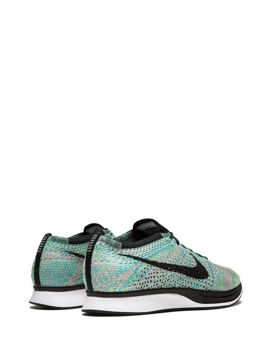 Nike кроссовки 'Flyknit Racer', зеленый — фото 3