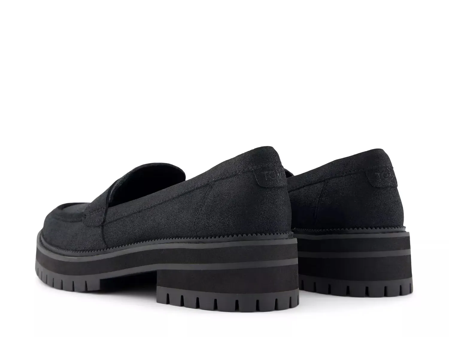 Cara Penny Лоферы Toms, Black/Metallic — фото 3