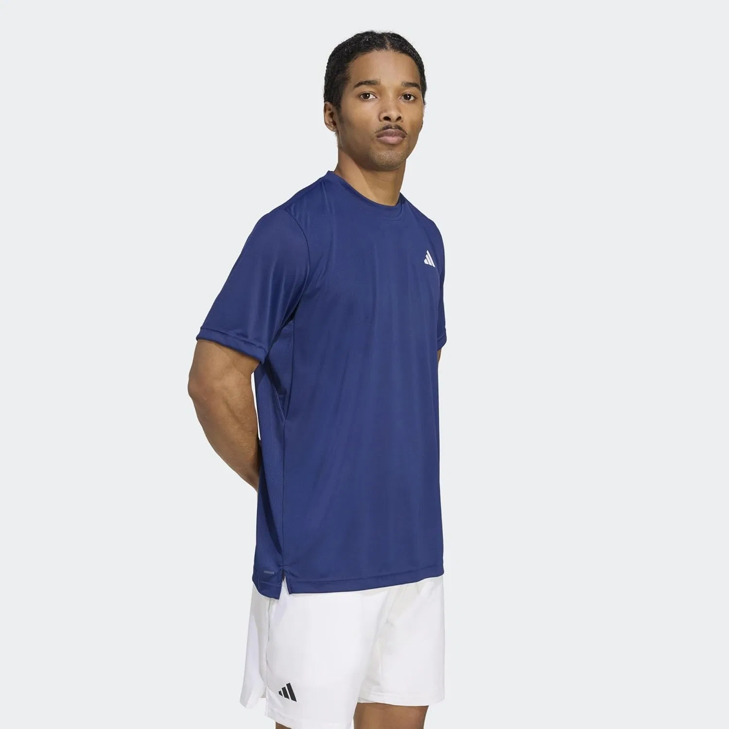 Футболка Adidas Men's Club Tennis Climacool, темно-синий — фото 4