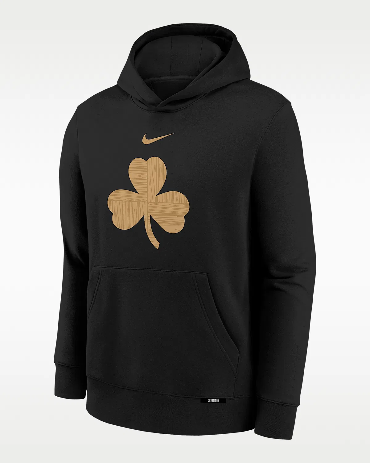 Детская флисовая худи Boston Celtics Club Fleece City Edition, Black