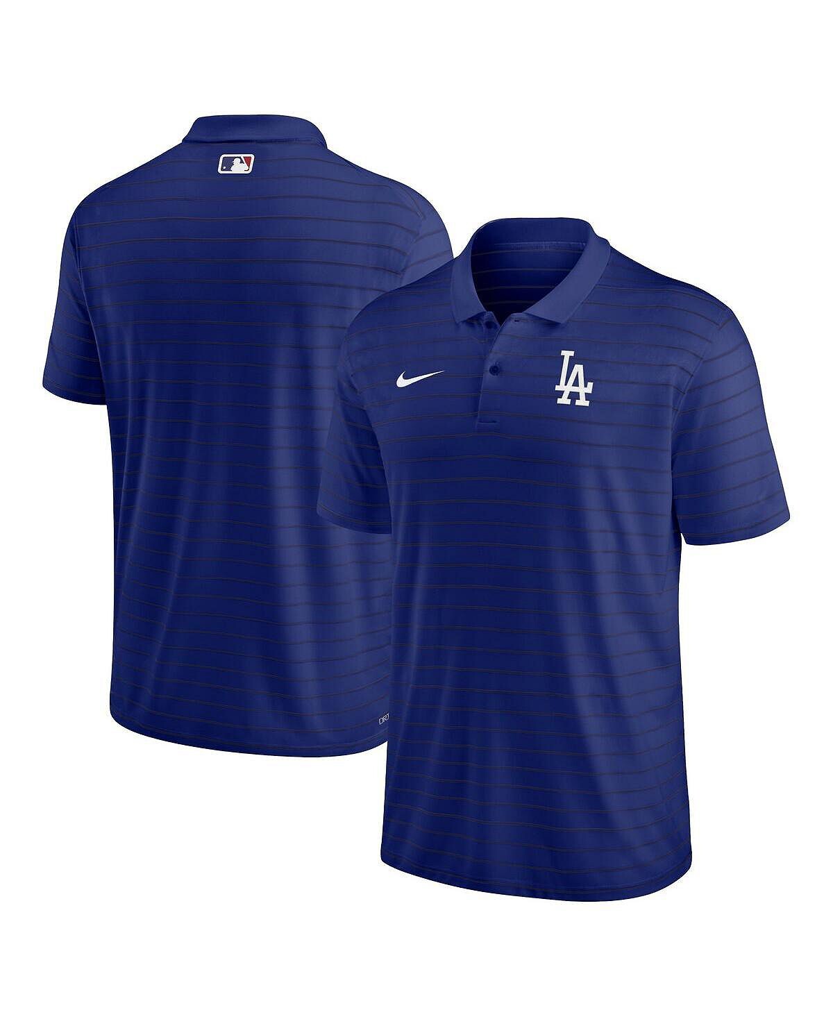 

Мужская рубашка-поло Royal Los Angeles Dodgers Authentic Collection Victory в полоску Performance Nike