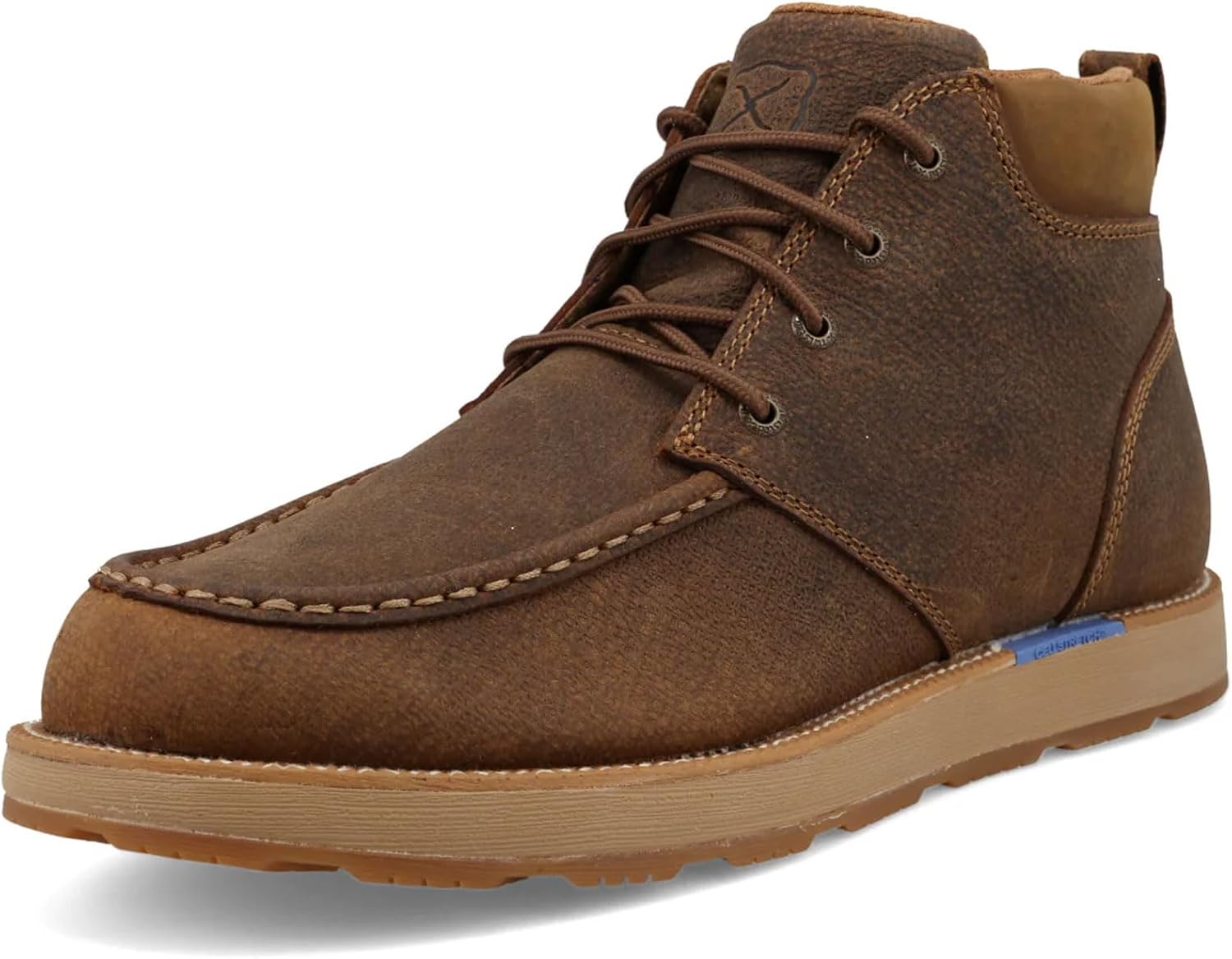 

Ботинки Twisted X мужские 6 с подошвой Cellstretch Wedge, Brunette & Spice