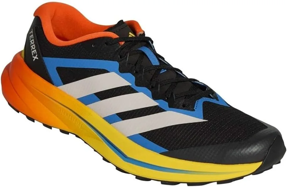 Мужские кроссовки Adidas Terrex Agravic Lite Шуэ, черный/оранжевый/серый — фото 2