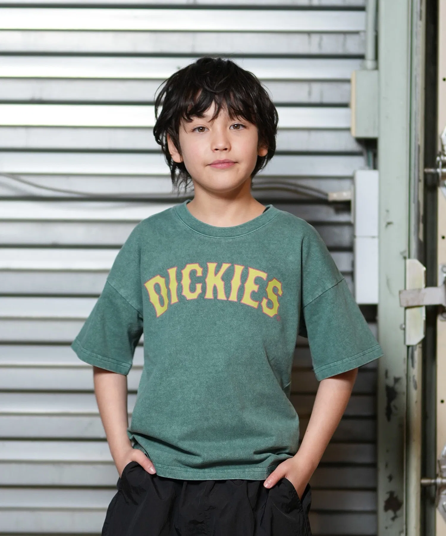 Детская футболка Dickies с принтом логотипа