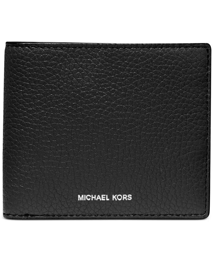 

Мужской кожаный кошелек Mason Michael Kors, черный
