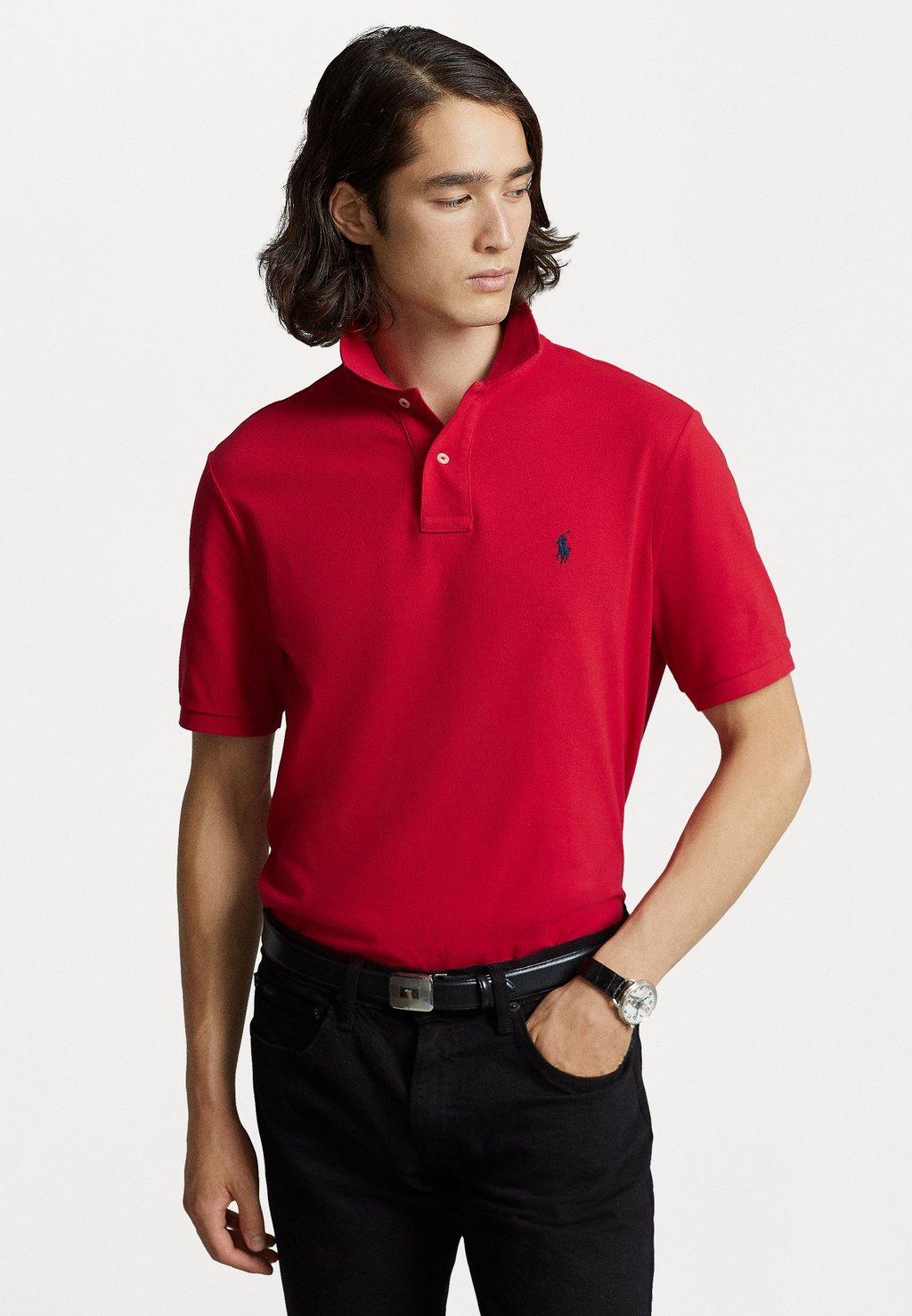 

Рубашка-поло SLIM FIT Polo Ralph Lauren, красный