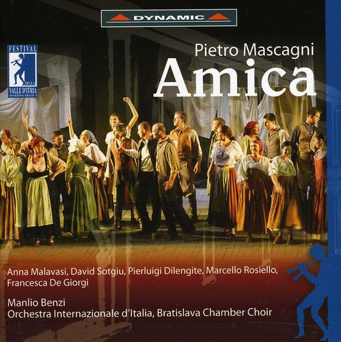 

CD диск Mascagni /Bratislava Chamber Choir / Benzi: Amica