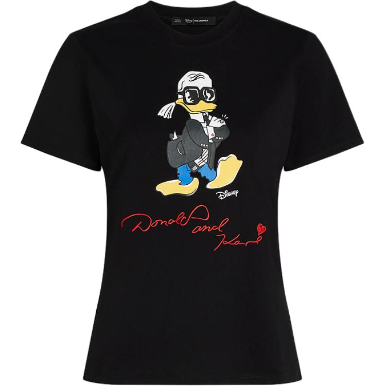 

Футболка Karl Lagerfeld X Disney из хлопка KARL LAGERFELD / Karl Lagerfeld Jeans, черный