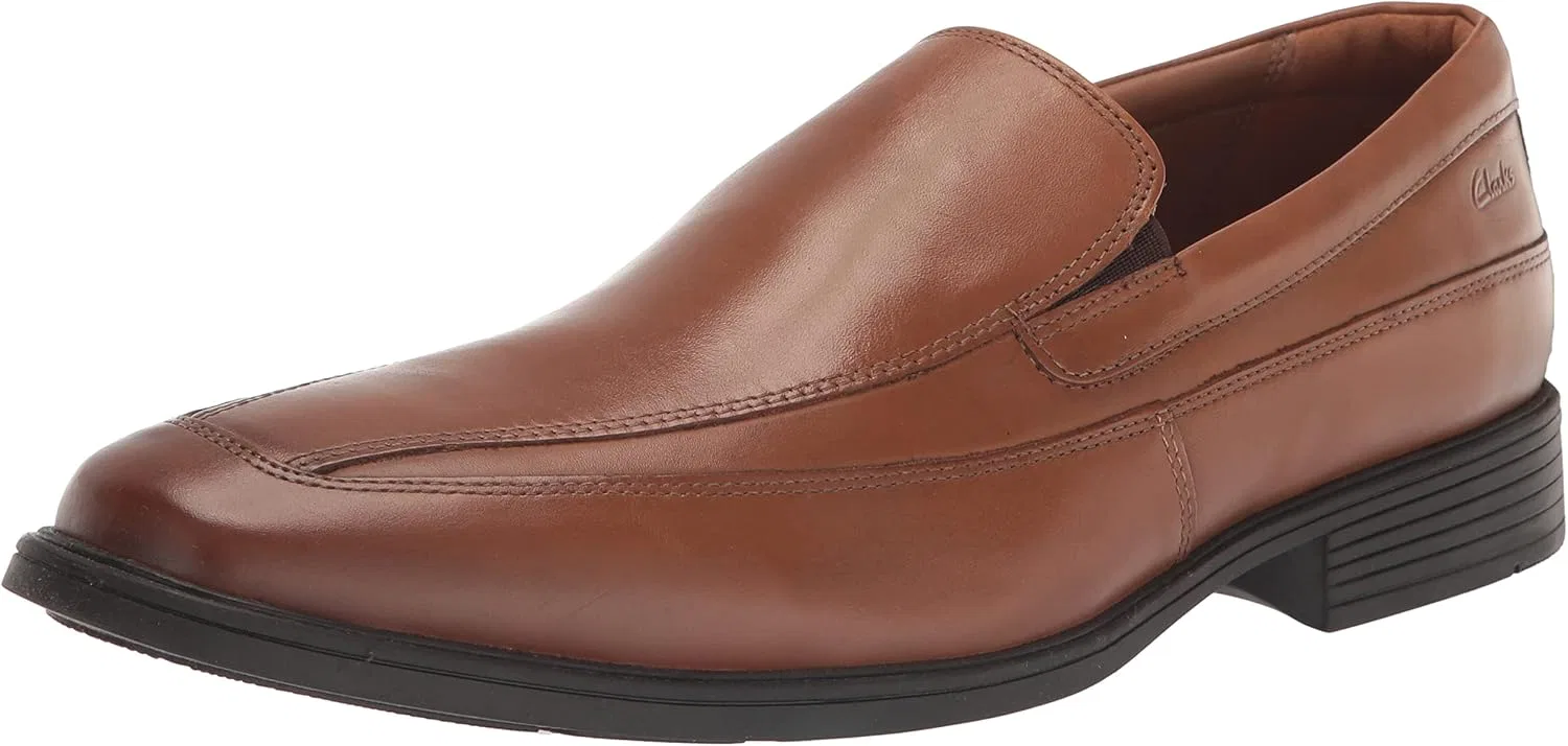 Мужские туфли Clarks Tilden Free, Dark Tan Lea