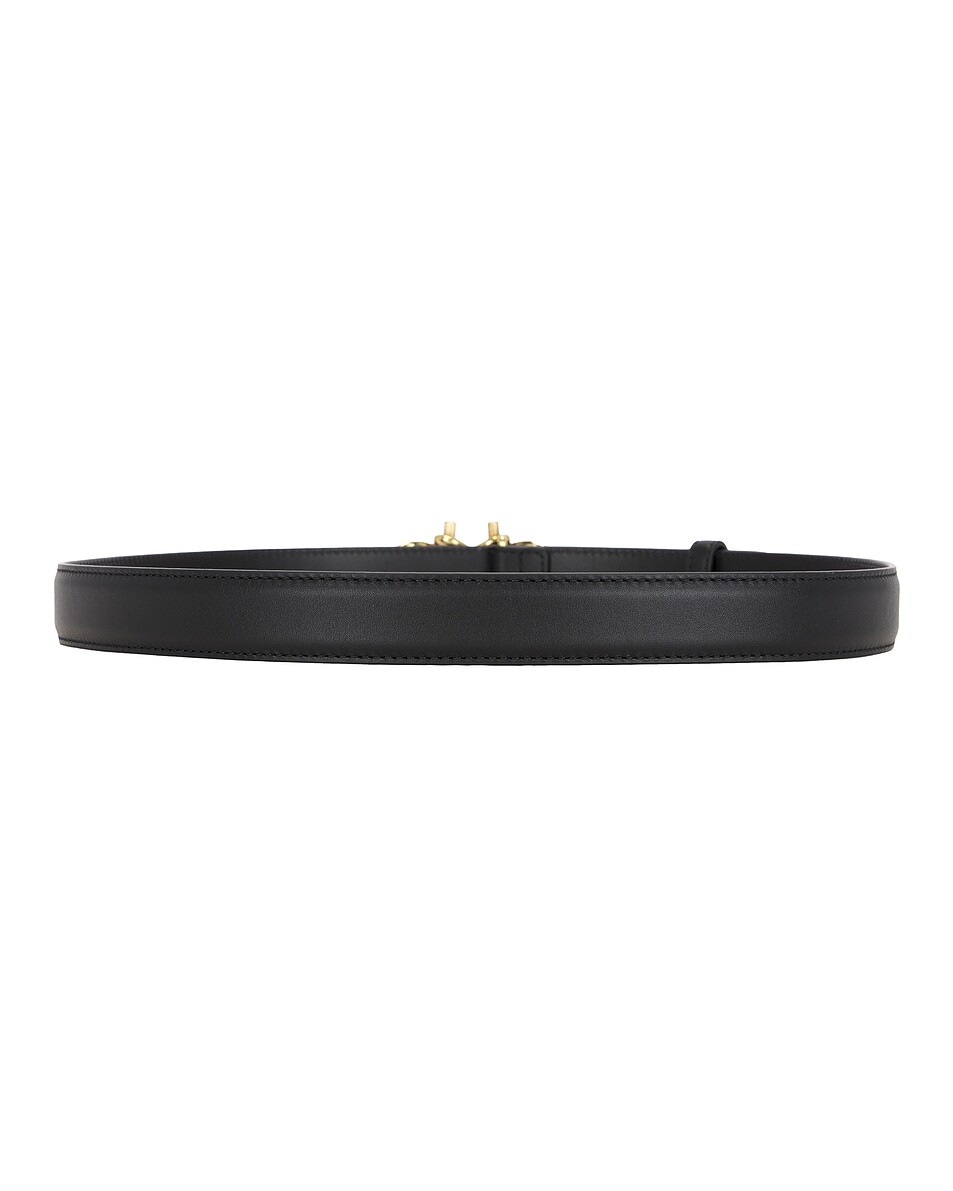 

Ремень Monsieur Belt Bottega Veneta, цвет Black & Muse Brass