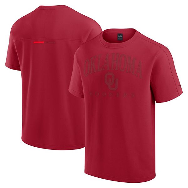 

Мужская футболка oklahoma sooners flex tri-blend цвета малиновый Fanatics