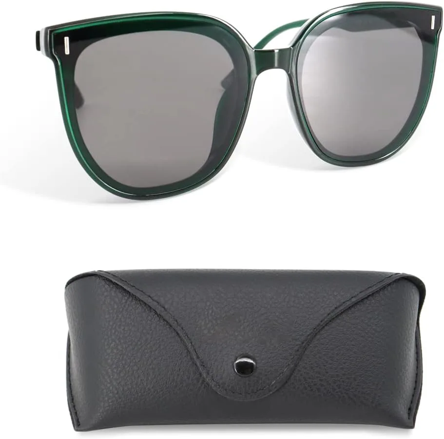 

Поляризованные солнцезащитные очки AkoaDa для женщин, солнцезащитные очки с линзами UV400 для женщин, модные солнцезащитные очки в стиле поп-арт, Malachite Green