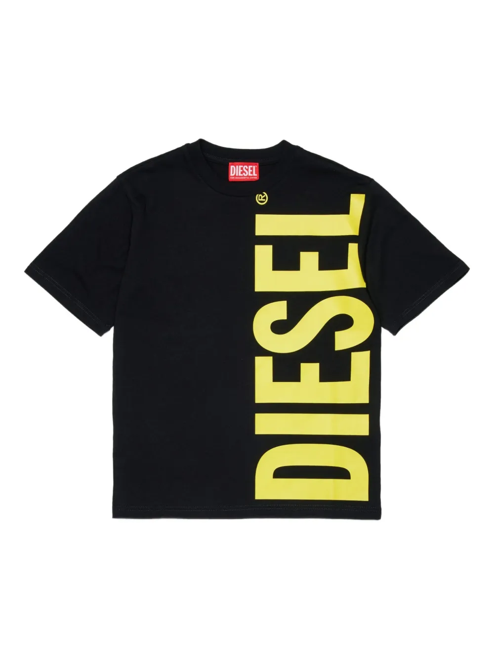 

Футболка с логотипом Diesel Kids, черный