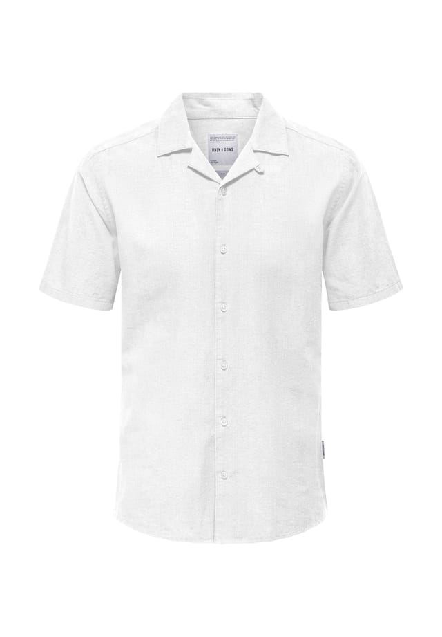 

Рубашка Кантли рубашка с короткими рукавами Only & Sons, белый