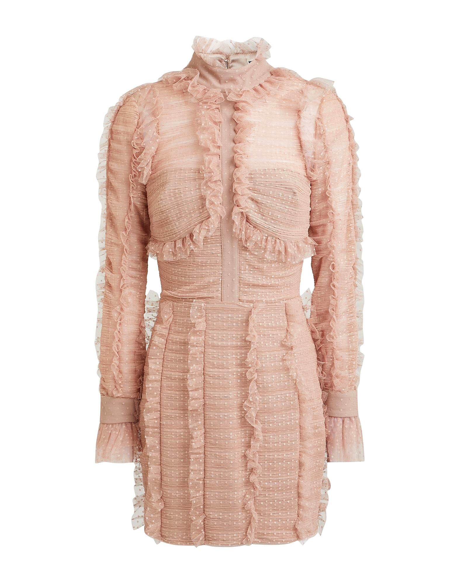 

Мини-платье Elisabetta Franchi, темно-розовый