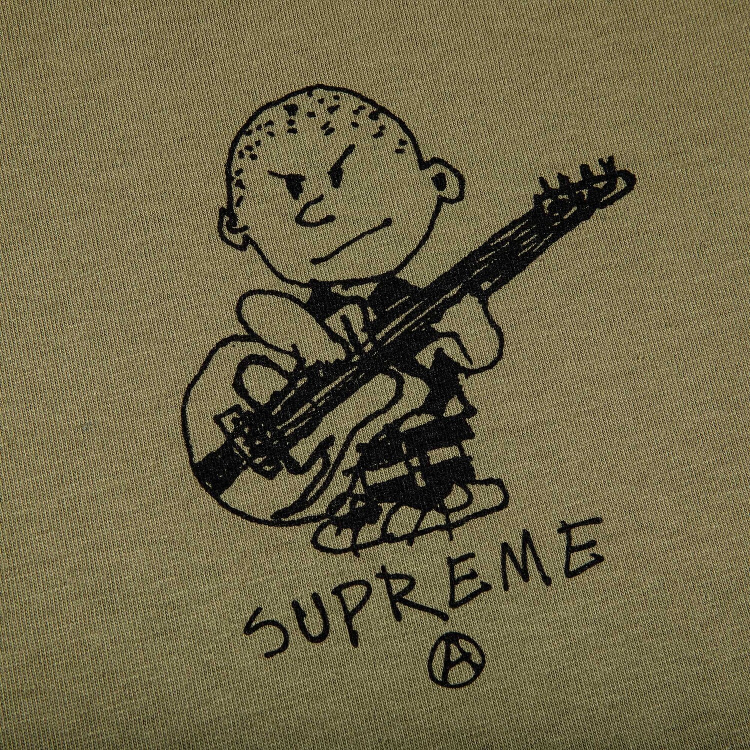Футболка Supreme Rocker Светлая оливковая — фото 2