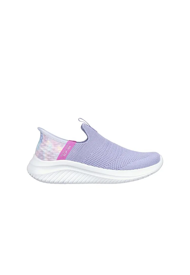 Кроссовки детские, гибкая подошва, ULTRA FLEX 3.0 Skechers, лавандовый