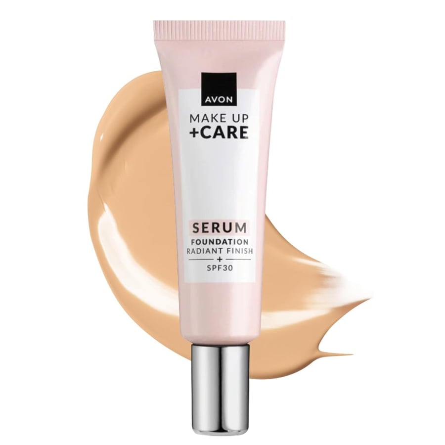 

Make Up + Care Foundation - сыворотка 3в1 - 140P (светлая слоновая кость) AVON