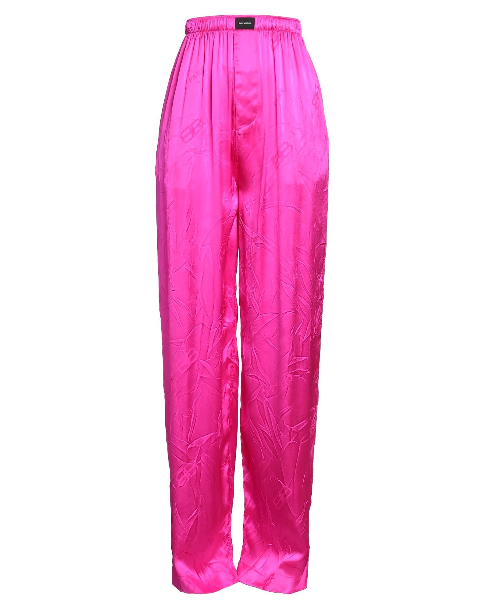 

Брюки Balenciaga, фуксия