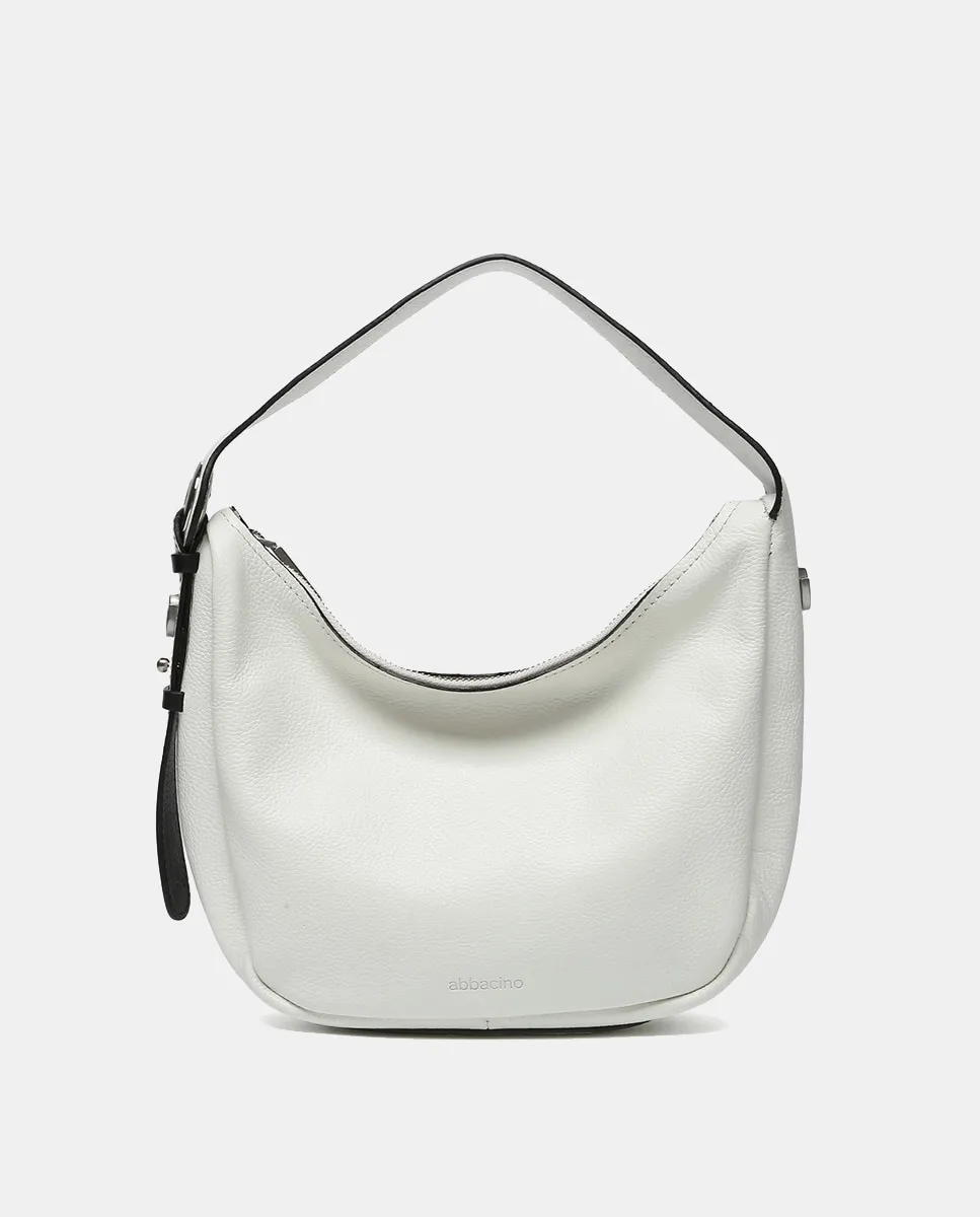 

Маленькая зеленая кожаная сумка через плечо Oceans Diary Abbacino, белый