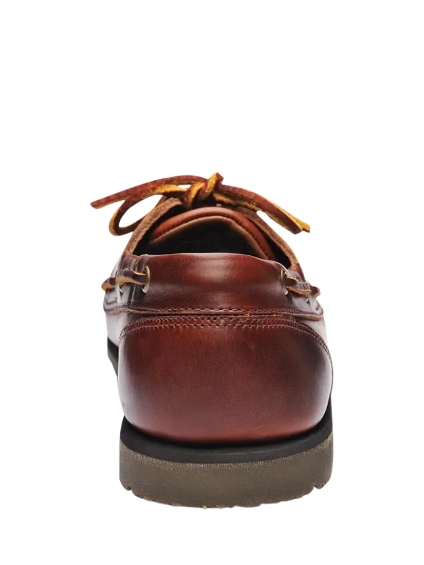 Мокасины из кожи Foresiders, коричневые Sebago — фото 4