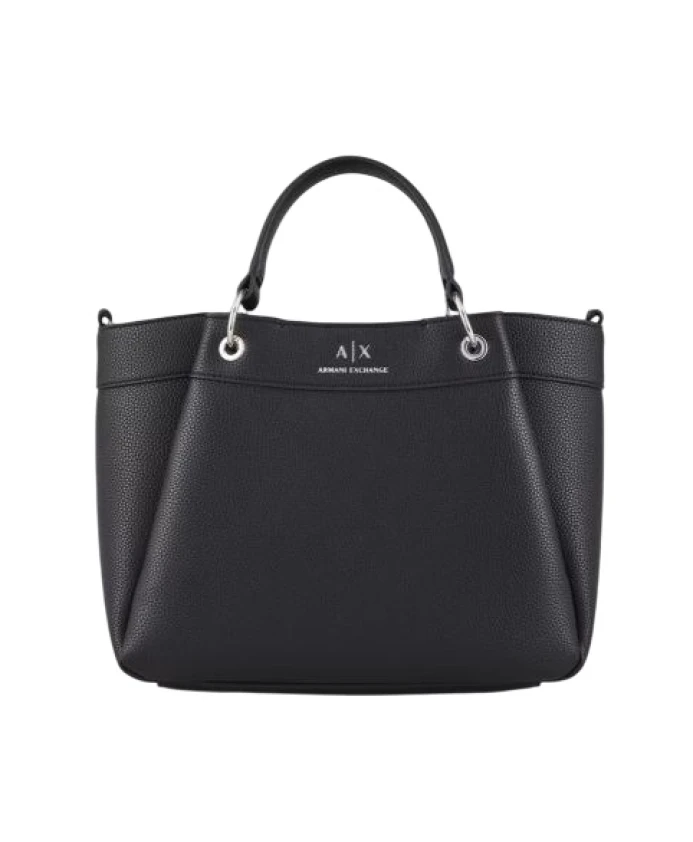 

Средняя сумка с плечевым ремнем цвета "деград". Armani Exchange, черный