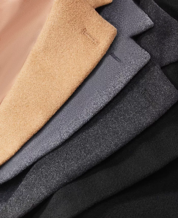 Мужское пальто из шерстяной смеси Prosper Slim Fit Calvin Klein, черный — фото 2