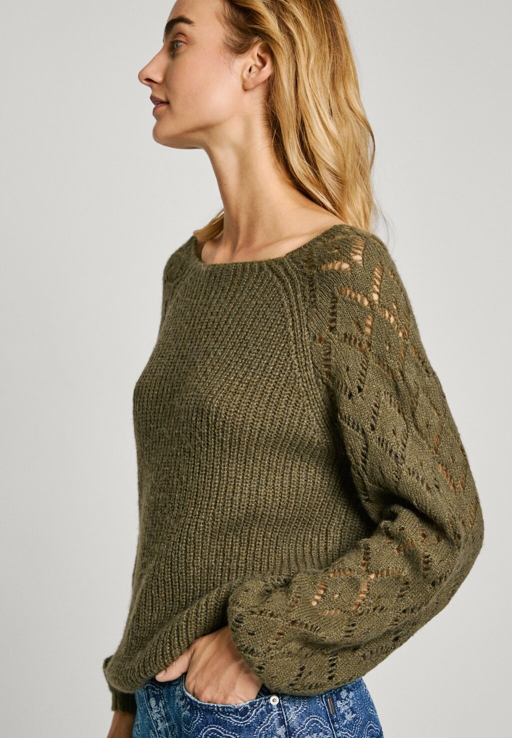

Джемпер HAILEY Pepe Jeans, темно-зеленый