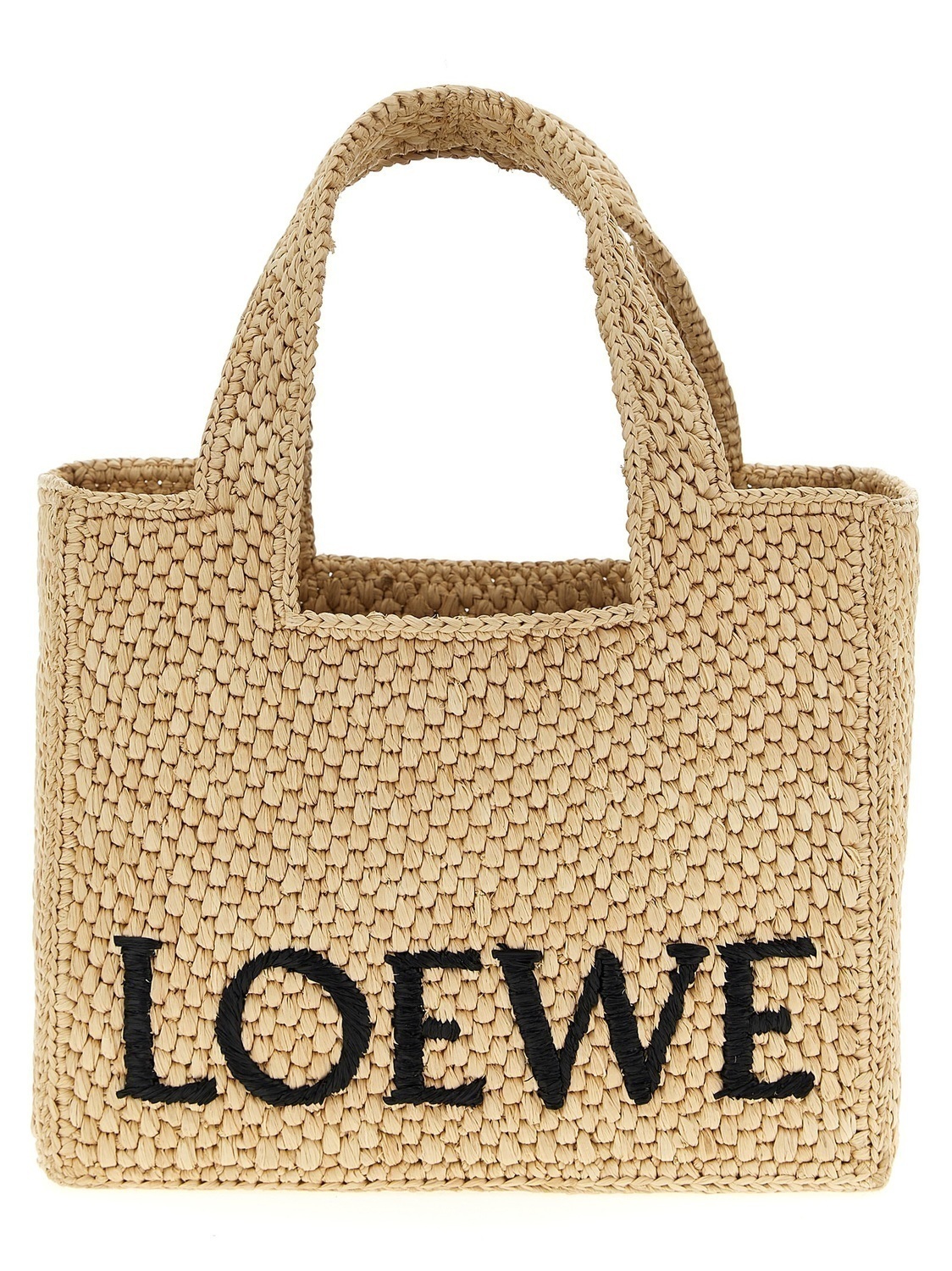 

Шоппер "Medium Loewe Font" из капсульной коллекции Paula's Ibiza LOEWE, бежевый