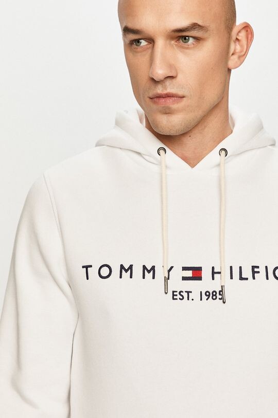 Толстовка с капюшоном Tommy Hilfiger, белый — фото 4