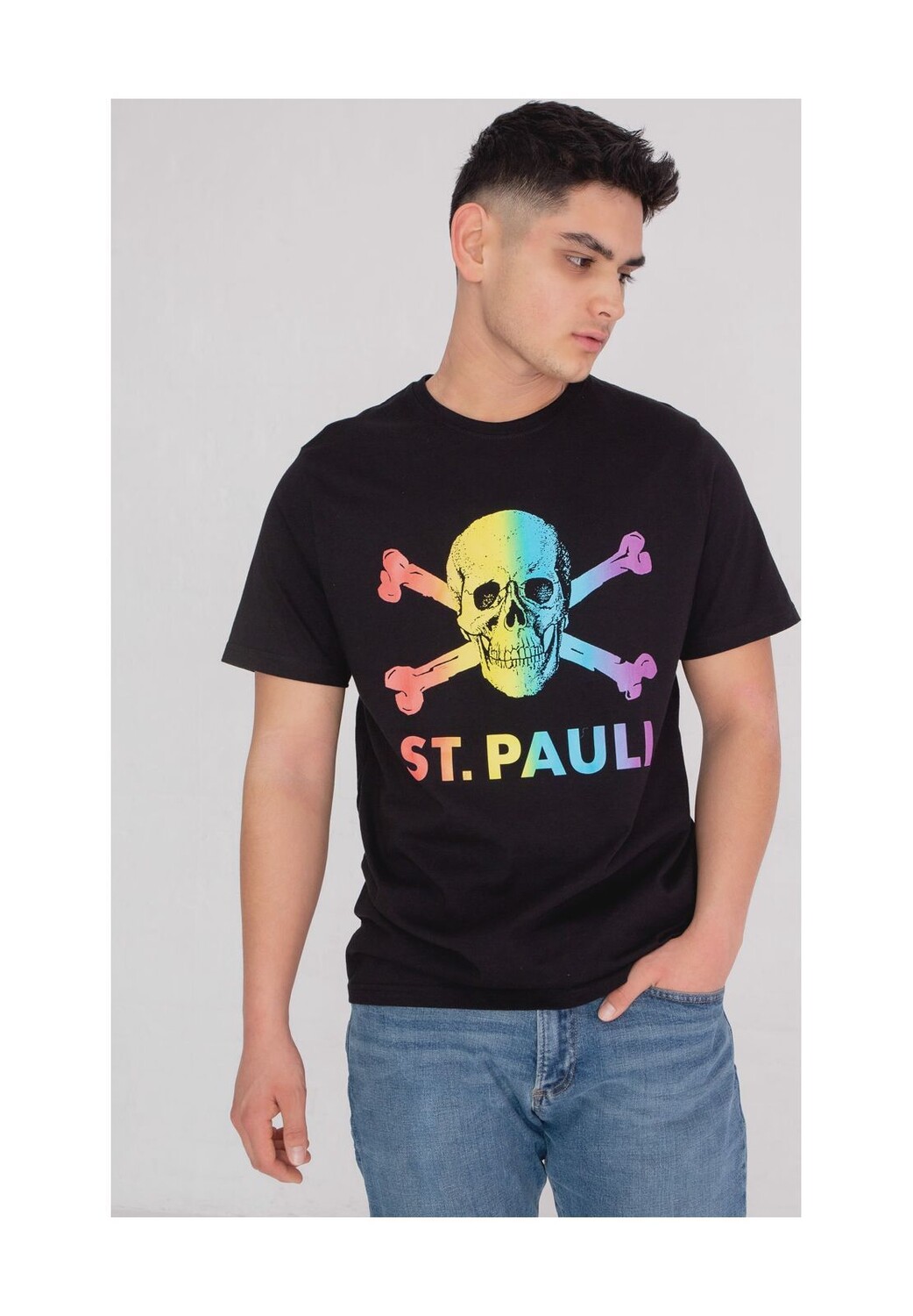

Футболка FC St. Pauli, принт, мужская Fanartikel, цвет Bunt