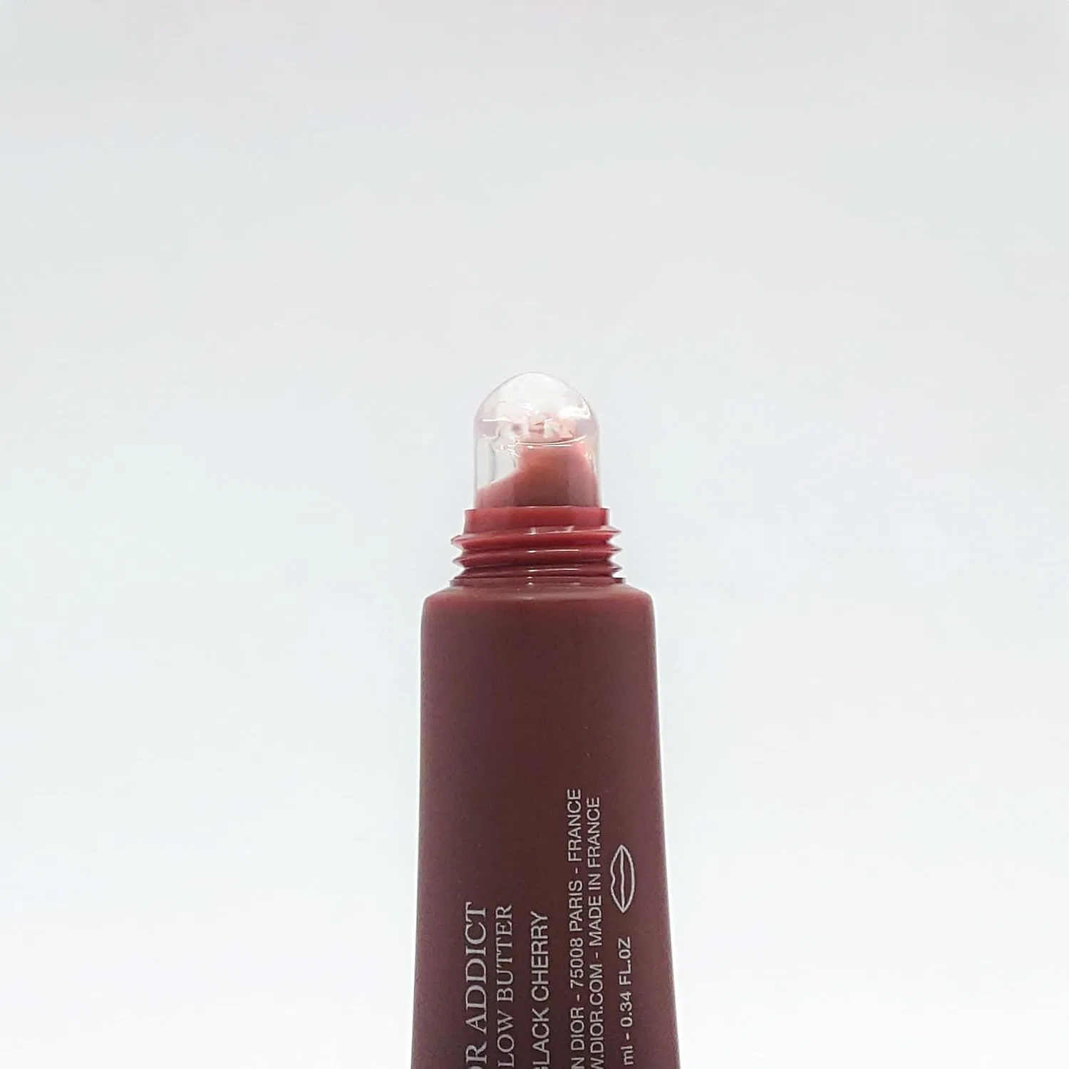 Блеск для губ Dior Addict Lip Grow Butter, оттенок 104 Black Cherry, 10 мл — фото 4