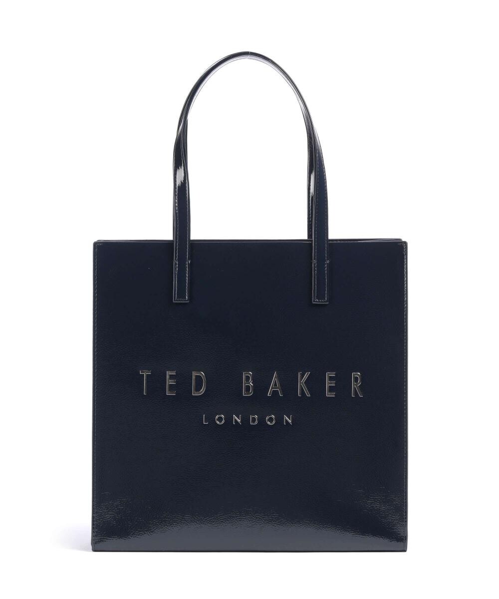 

Шоппер crinkon из искусственной кожи Ted Baker, синий