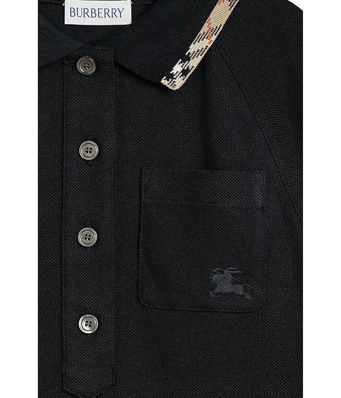 Платье-поло Romola Burberry Kids, Black — фото 3