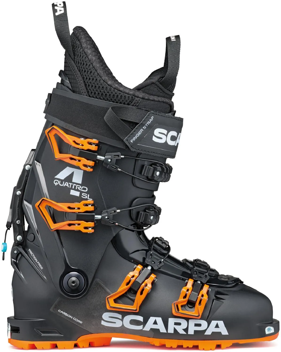 

4-Quattro SL Горнолыжные ботинки Scarpa, Black/Orange, Черный, 4-Quattro SL Горнолыжные ботинки Scarpa, Black/Orange