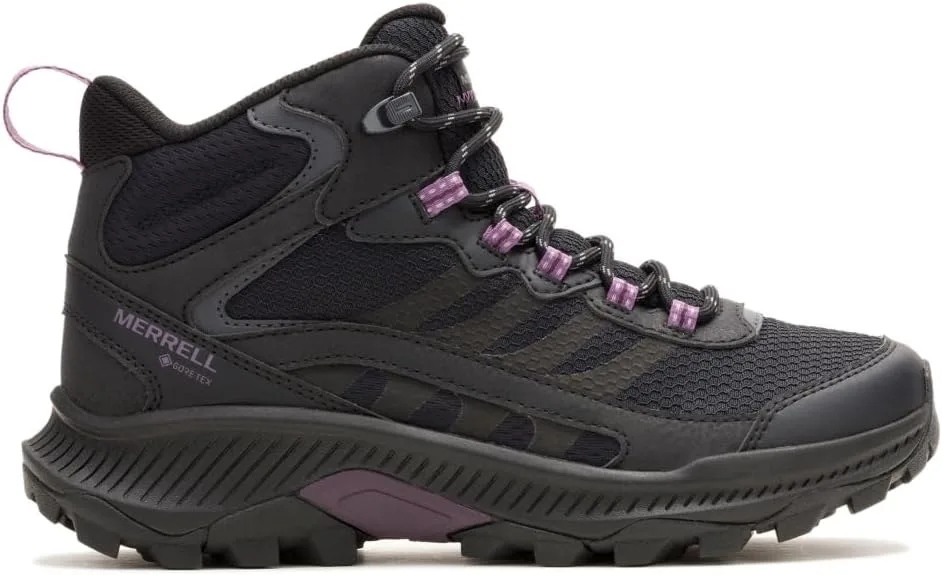 Кроссовки Merrell Unisex Speed Strike 2 Mid GTX, черный — фото 2
