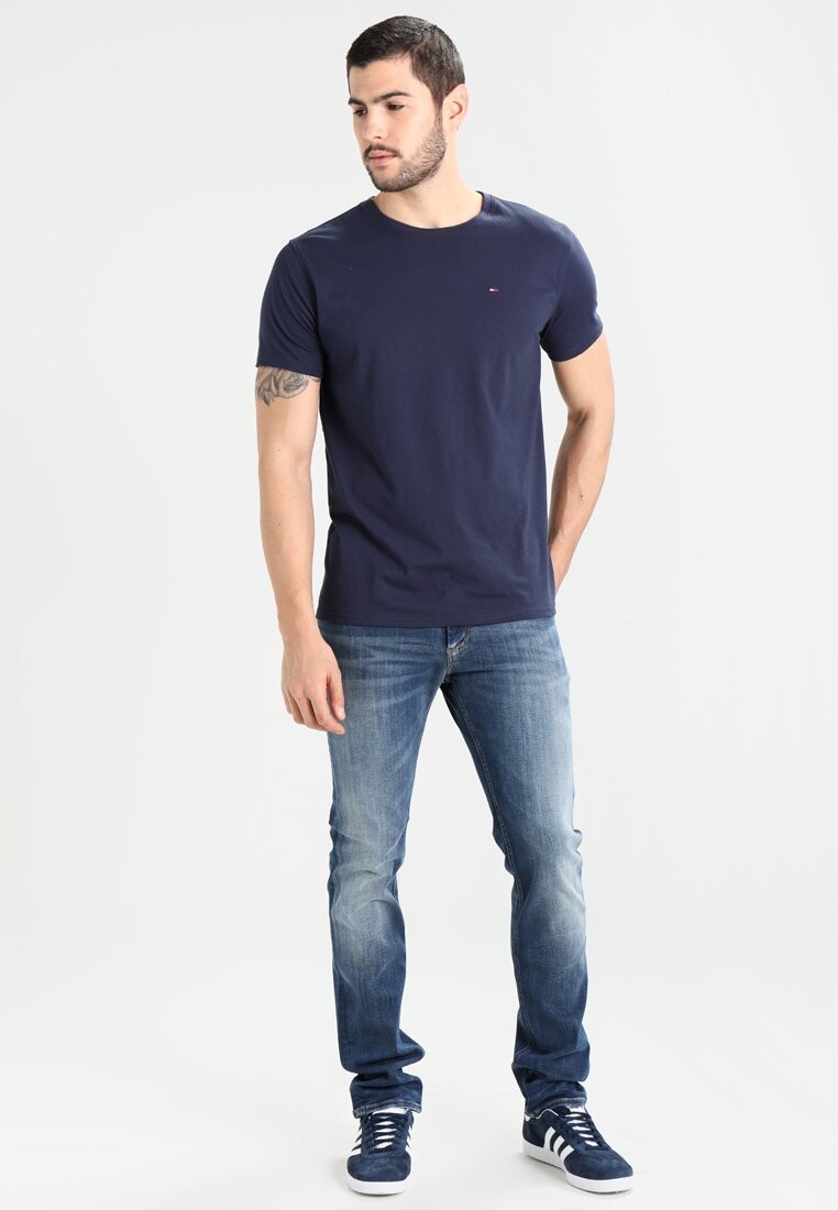 Базовая футболка Original Tee Tommy Jeans, цвет black iris — фото 2
